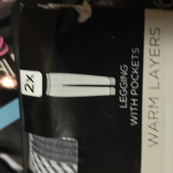 Cuddl Duds Stretch Thermal Long Sleeve Hoodie Tunic and pants set  2 pieces 2x - Picture 7 of 9